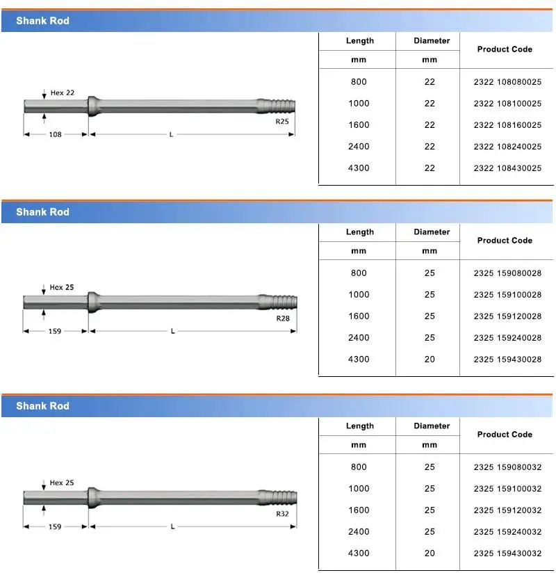 H22 Shank Rod