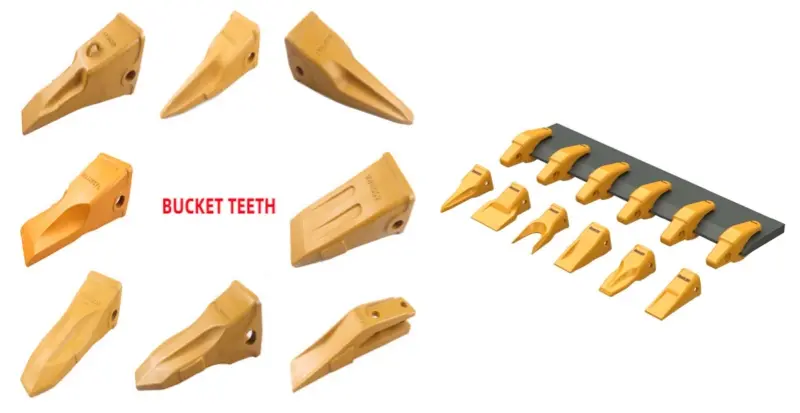 Bucket Teeth for Mini Excavator Backhoe